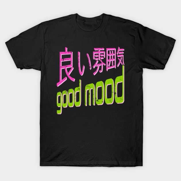 Japanese Streetwear Retro Vibes Aesthetic Kanji Characters 666 T-Shirt by dvongart